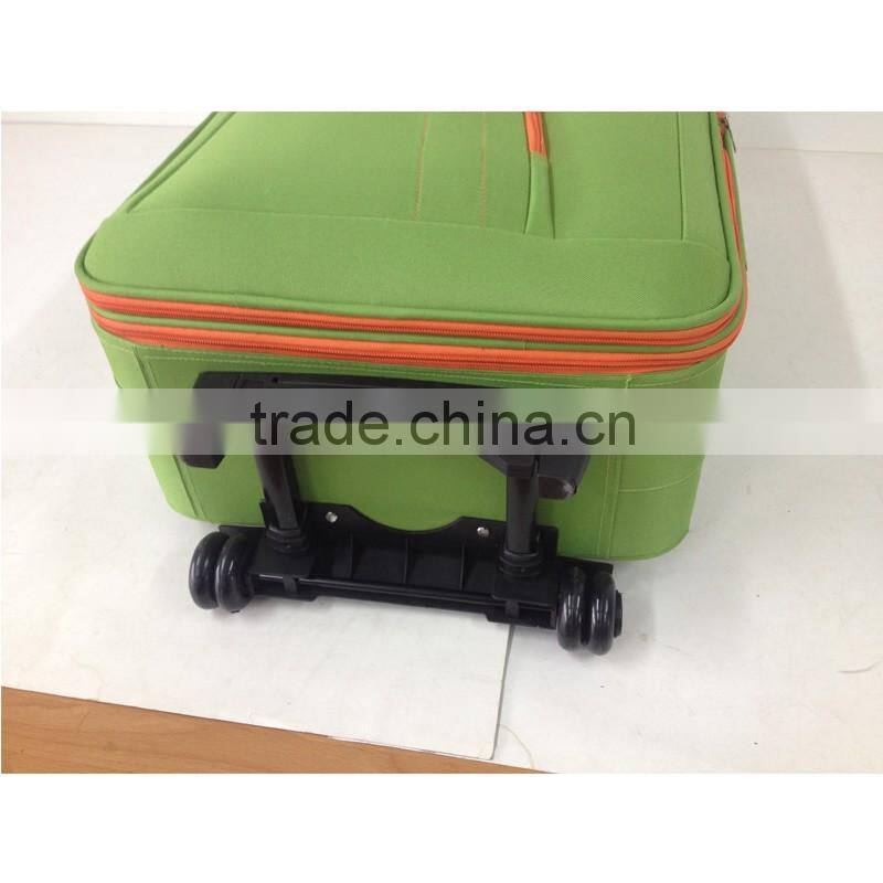 3pcs four wheels soft lugggae sets with spinner lugggae