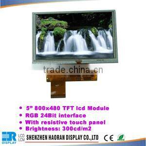 4.3" 5" 7" TFT LCD display Module with controller SSD1963 MCU 8/16bit interface lcd panel