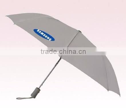 8k Cheap Promotional 3 Fold Umbrella With Logo Print
