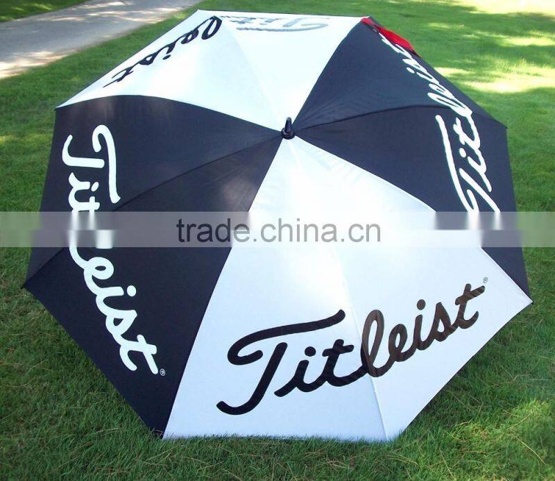 Football American souvenir brand name new style golf umbrella