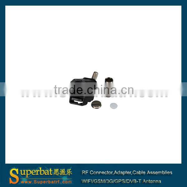 Fakra crimp Jack RA connector Black /9005
