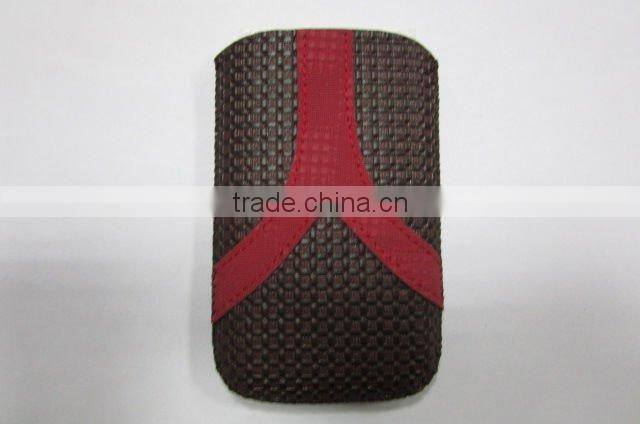 Factory Price PU Leather Mobile Phone Pouches