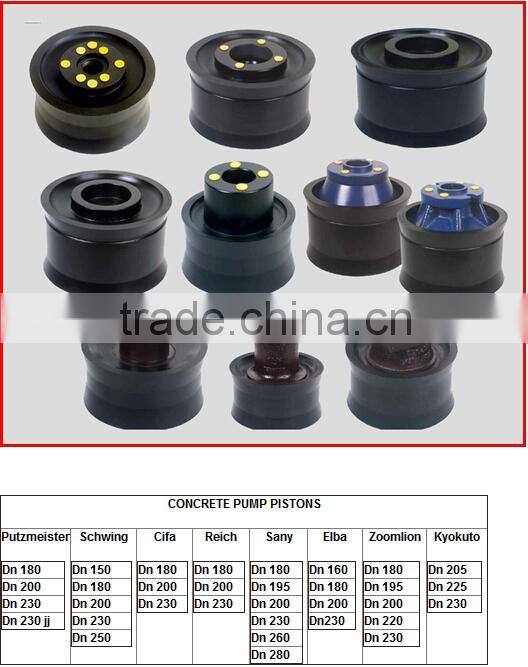 Schwing DN180/DN200/DN230 Concrete pump piston ram prices