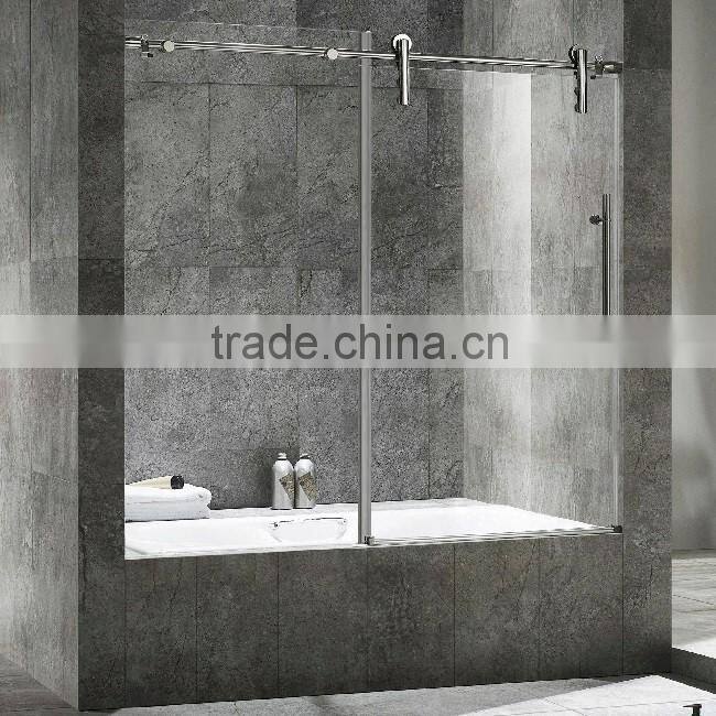 Customize Your Own Size 2 Panel Shower Glass Door