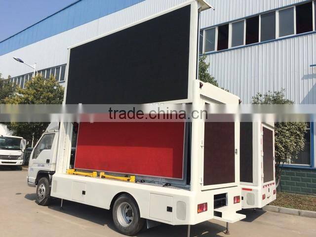 New condition Foton full color outdoor P10 led module mobile truck,mobile led truck,led mobile truck