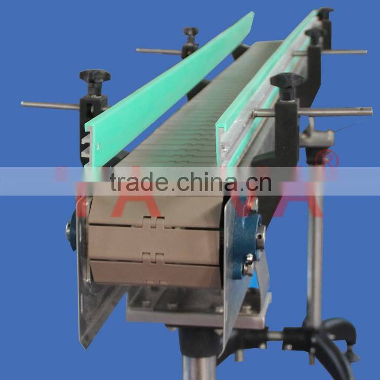 Conveyor automation system slat chain conveyor for bottles