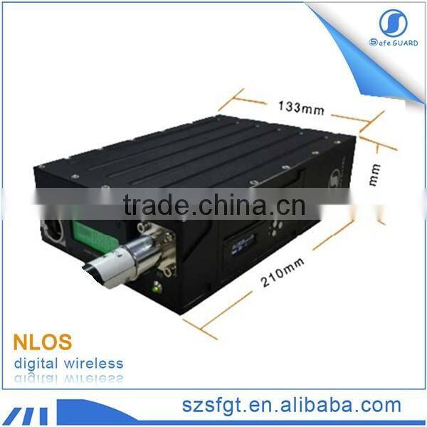 NLOS Full Duplex Wireless Communication COFDM UAV Transceiver Video Transmitter and Receiver