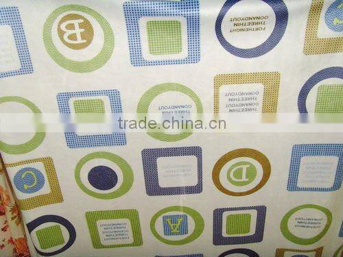 printed velvet mattress fabric