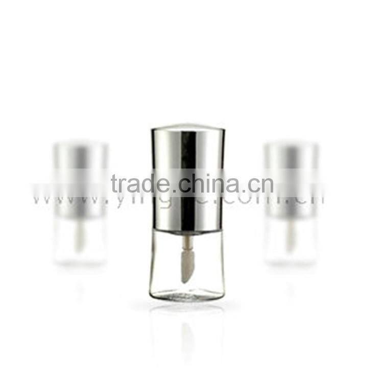 Pretty shape chubby small lip gloss tube plastic cosmetic container manufacturers