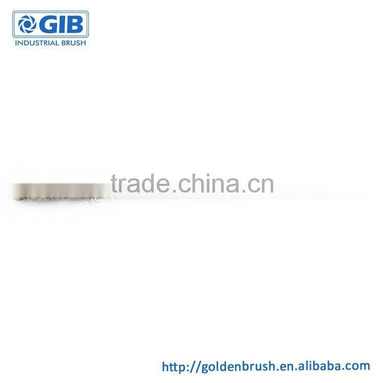 Single Stem Steel Wire Twist Brush, Tube Brush, Diameter 10 mm with Brass Shank