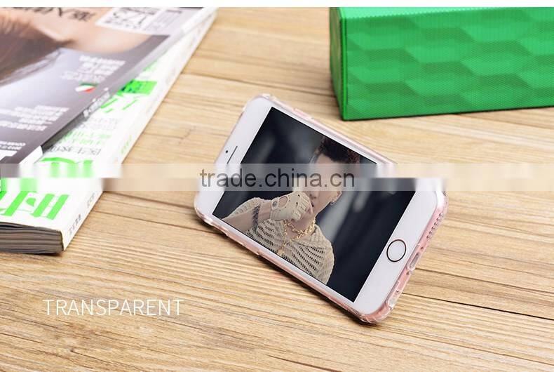 soft and super thin airbag phone case for iphone 6 ,TPU skidproof/shockproof phone case with hidden holder/AIRBAG PROTECTION