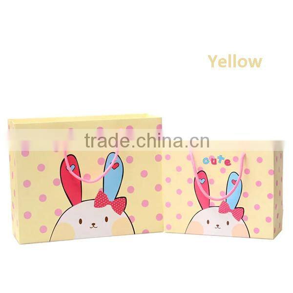 Lovely Cartoon Figure For Kids Paper Shopping Bag