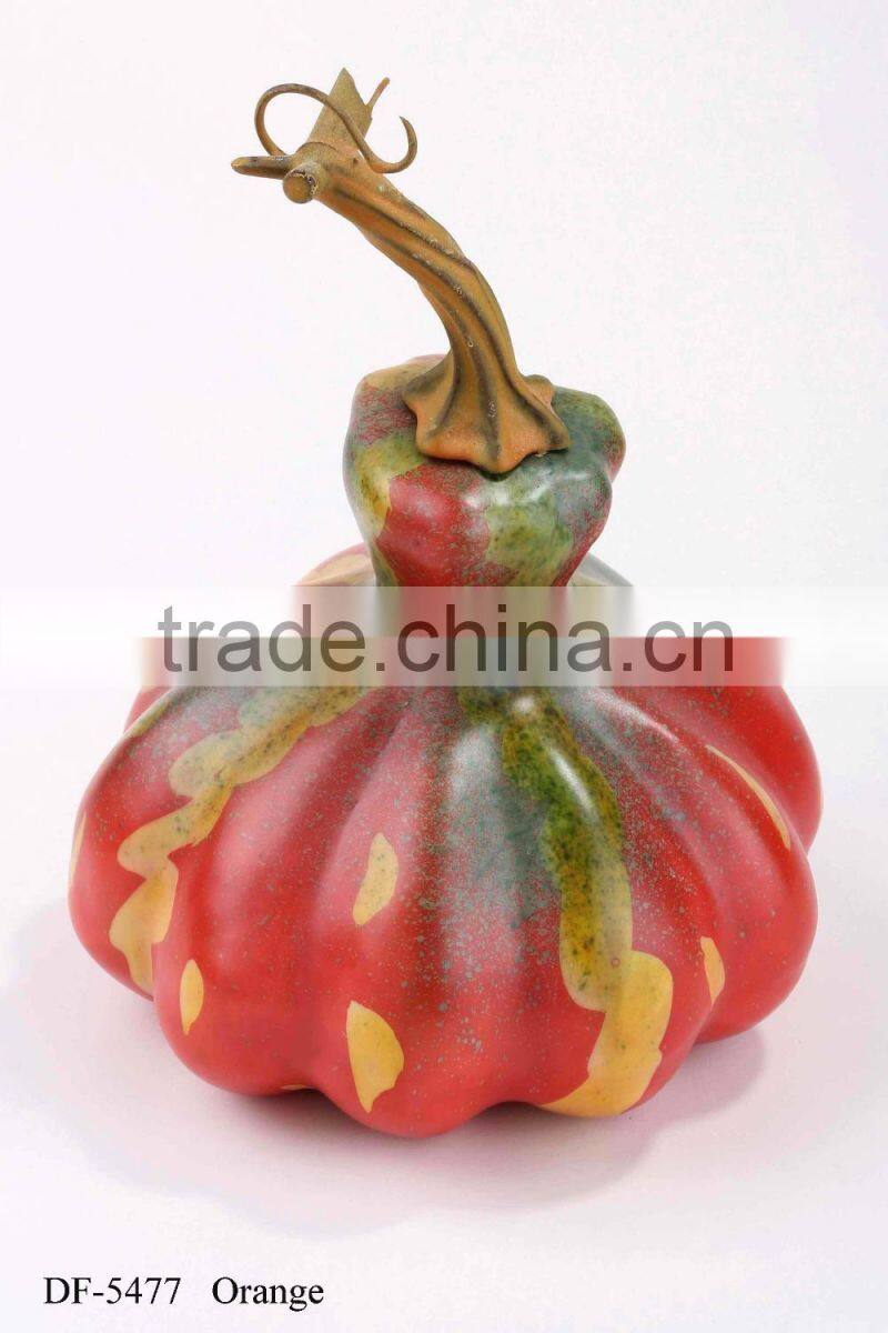 Dia. 14.5 cm Artificial Vegetable Large Pumpkin