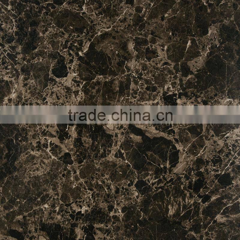 shandong tile Coffee Glazed Interior Full Polished tile used in Hotel