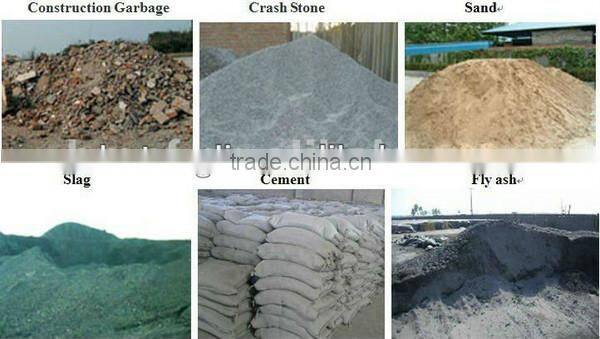 price concrete block machine with good price for sale