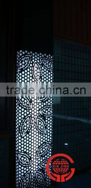 Decorative aluminum wall cladding material