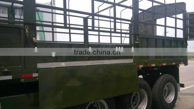 China Supplier Shengrun Provide CSAC Brand Fence / Board Side Wall Semi Trailer