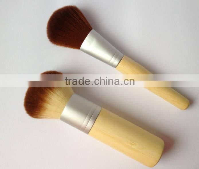 Mini Private Label Bamboo Hand Powder Brush