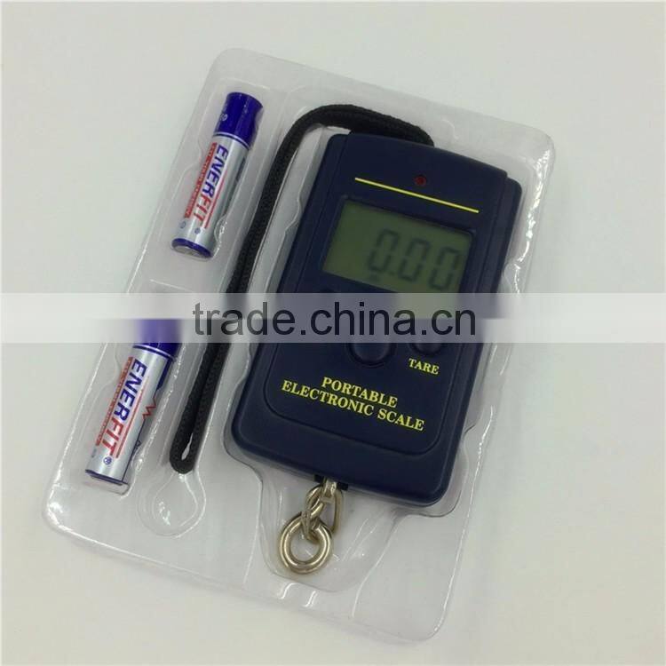40kg weighing scale for travel & shopping CE ROHS passed with tare function