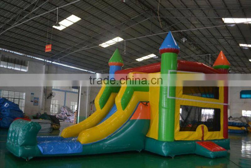 2016 Sunjoy good quality Direct Manufacturer PVC Commercial Inflatable Combo in amusement park