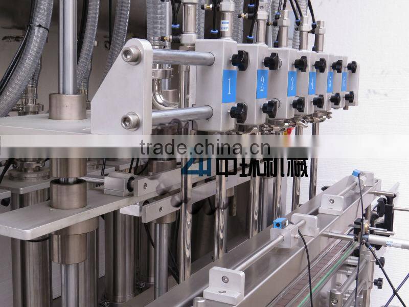 ZH6F-6N straight line type automatic beverage filling soy sauce filling machine