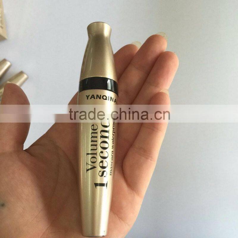 YANQINA Eyelash Extension Mascara Silicone Brush Curving Lengthening Waterproof Makeup 3D Mascara