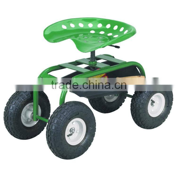 Deluxe Tractor scoot with bucket basket