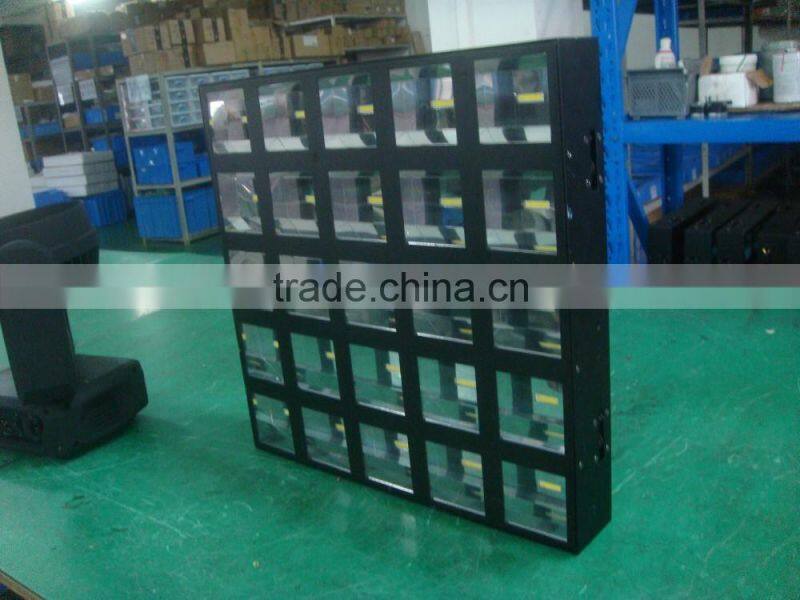 Strobe light (5*5)*7W LED array lighting, especial manufacter many kinds of stage lighting, LED lighting, chinbest@