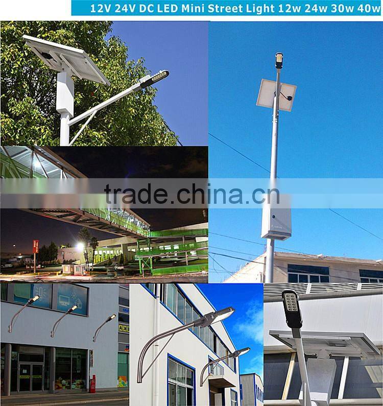 Factory Project use DC12V 24V 36V 40w Led Streetlight 12w 24w 30w 40w with CE