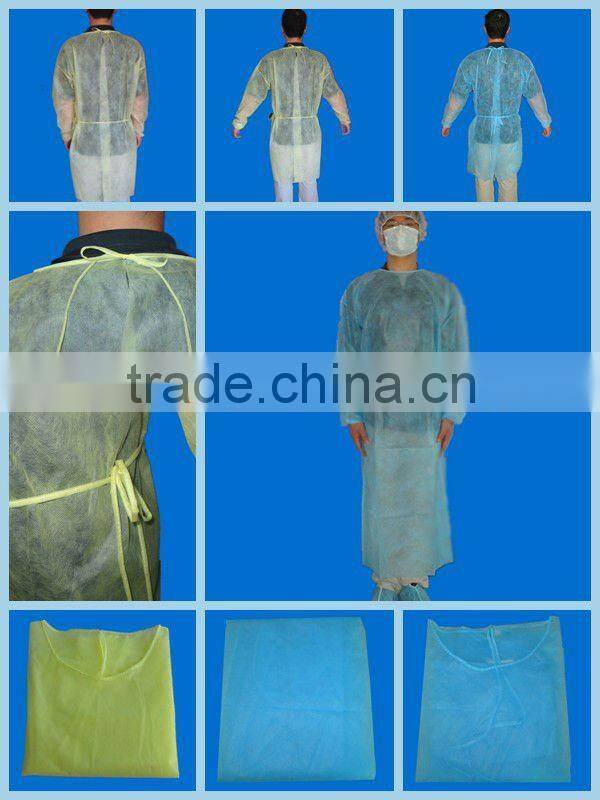 DISPOSABLE LAMINATED SURGICAL GOWN