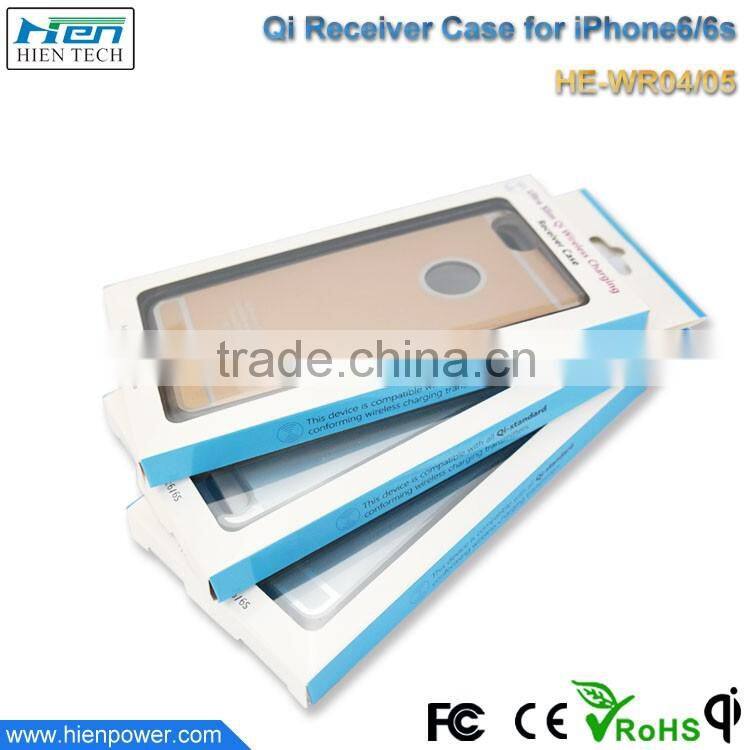 For iPhone 6 Protector Case with Qi Wireless Charger Receiver