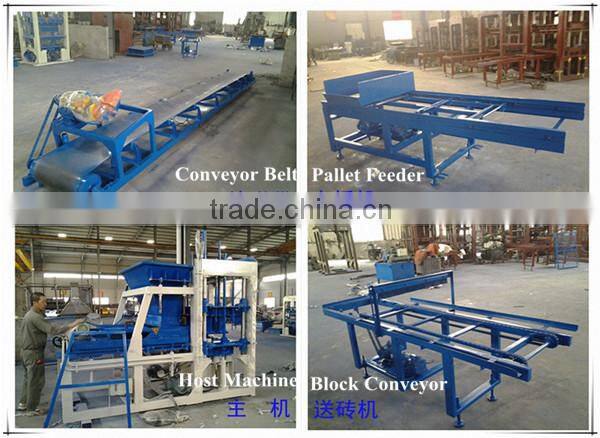 Small automatic fly ash brick machine,auto brick machine QT4-15 brick making machines sale in kenya