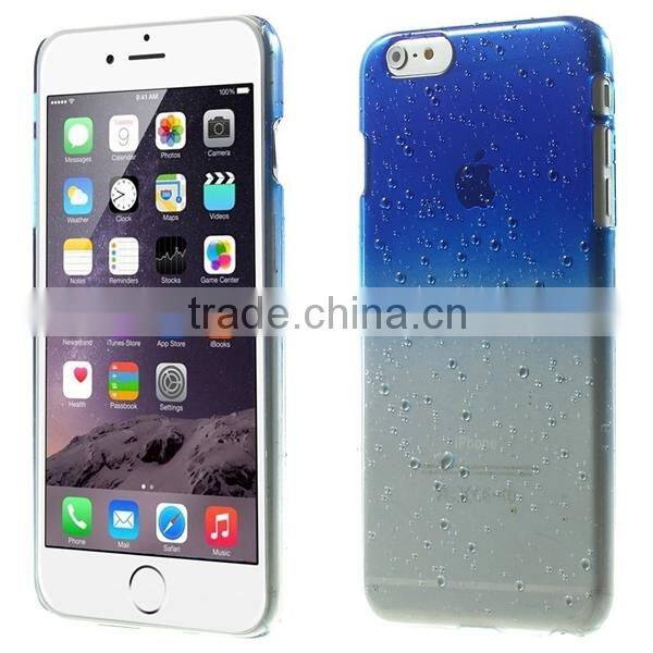 Hard 3D raindrop case for Apple Iphone 6,Rain drop design case for iphone6