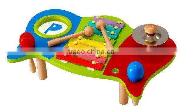 Multi-functional Wooden Musical Instrument Toy