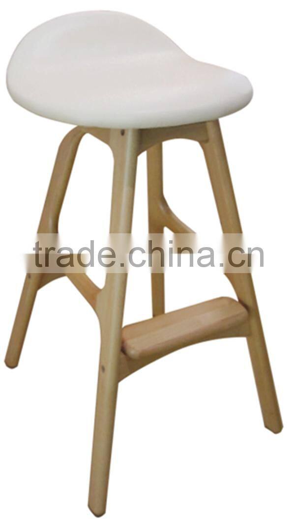 2015 Modern Style Solid Wood Bar Chair with Cushion