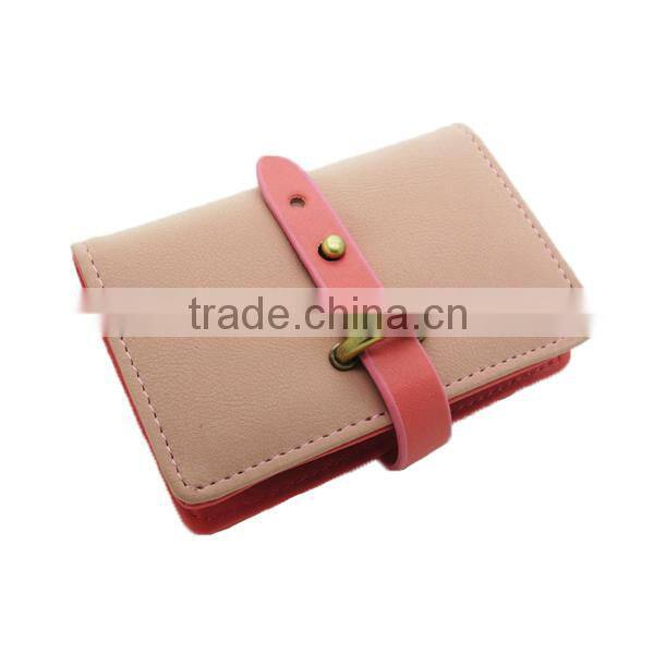 Fashion lady's card holder,leather lady's card holder