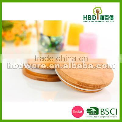 High Quality Wooden BAMBOO Lid For Storage Jar