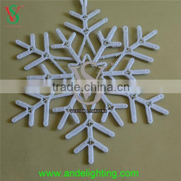 Christmas 2D motif holiday lighting led snowflake shape light
