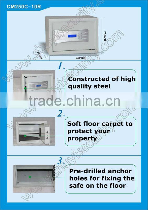 2013 new product LCD digital laptop hotel safe box/security safe