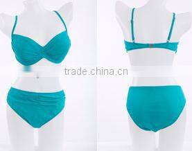 BSC037 Sexy open women photos micro mini fission pure triangle bikini swimwear