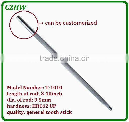 HRC 62+/-0.5 silk stripes sharpening steel kitchen accessory