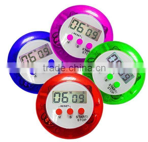 Cheapest ABS digital round shape countdown timer for promotion