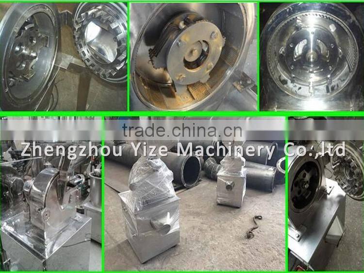 Stainless steel red pepper crusher Cocoa bean corn grinder chilli grinding machine sugar salt pulverizer