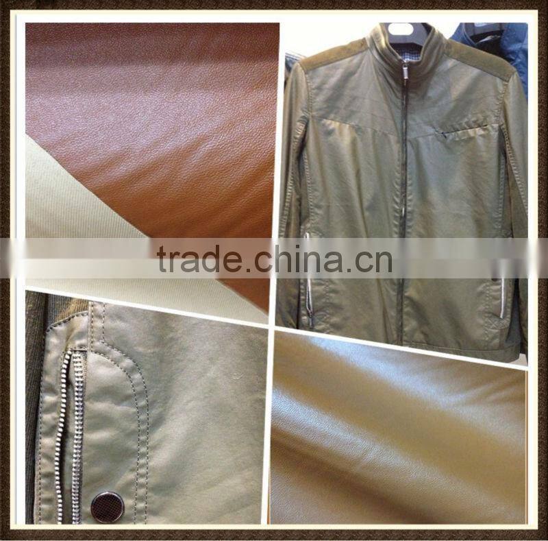 hot sale faux leather fabric for clothing
