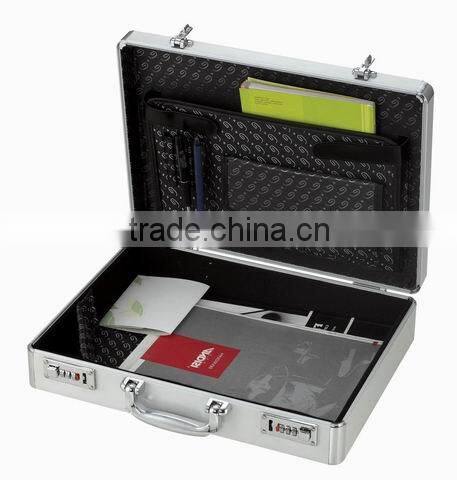 Aluminium multi-usage Metal carrying laptop Suitcase XB-BF0802