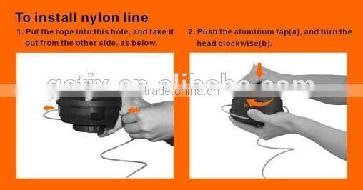 tap-n-go trimmer head aluminium head brush cutter head trimmer head