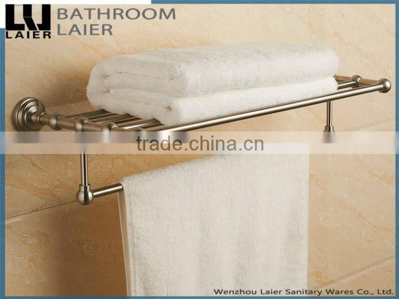 15120 america morden style stainless steel 304 brush nickel bathroom accessory towel rack