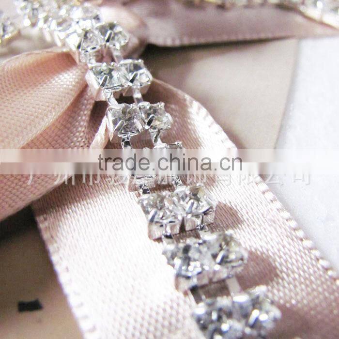 Shinny metal Rhinestone bra shoulder strap