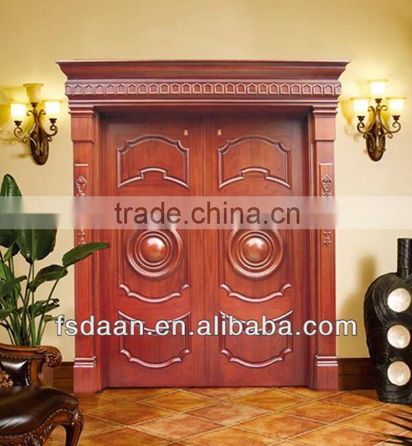 arch top double entry french door with good price