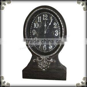 Cheap black handcraft table clock